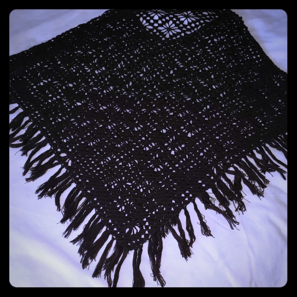 Ann Taylor LOFT Brown Poncho